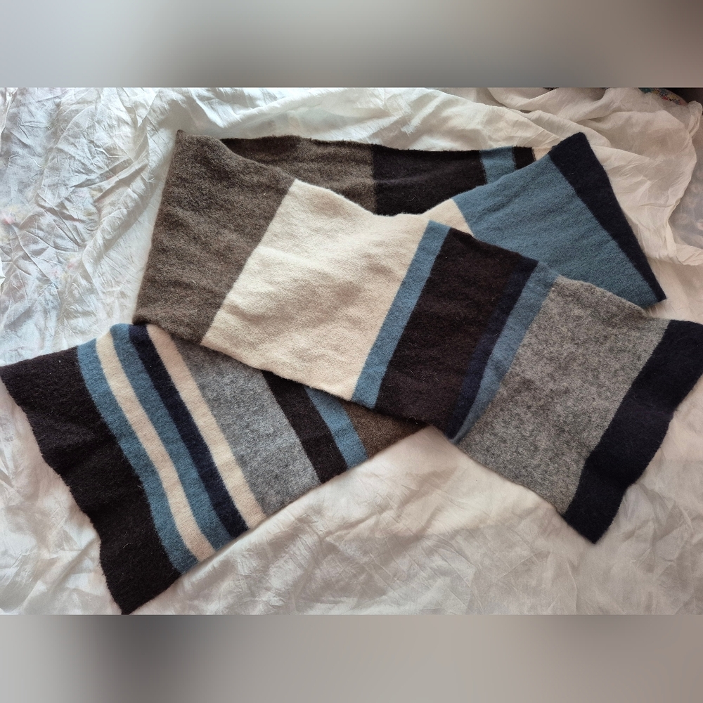 Lambswool And Cashmere Scarf By Banana Republic